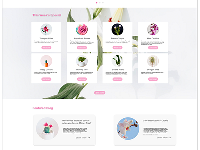 Florist E-commerce Website