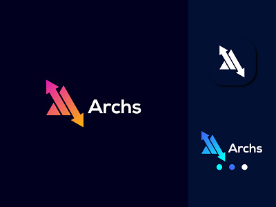 Archs Logo Design branding business logo company logo design illustration logo logo design logo folio logo inspire logo maker logos ui