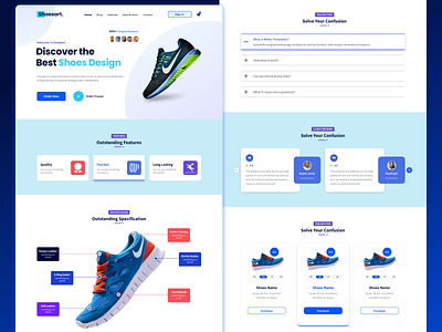 Product Landing Page Design