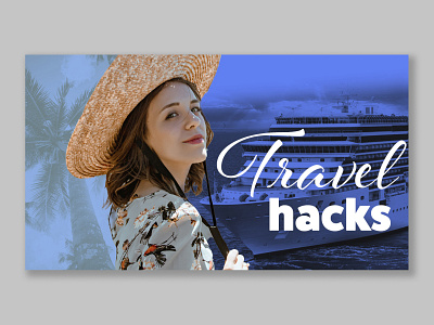 Travel YouTube Thumbnail design flyer flyers graphic design