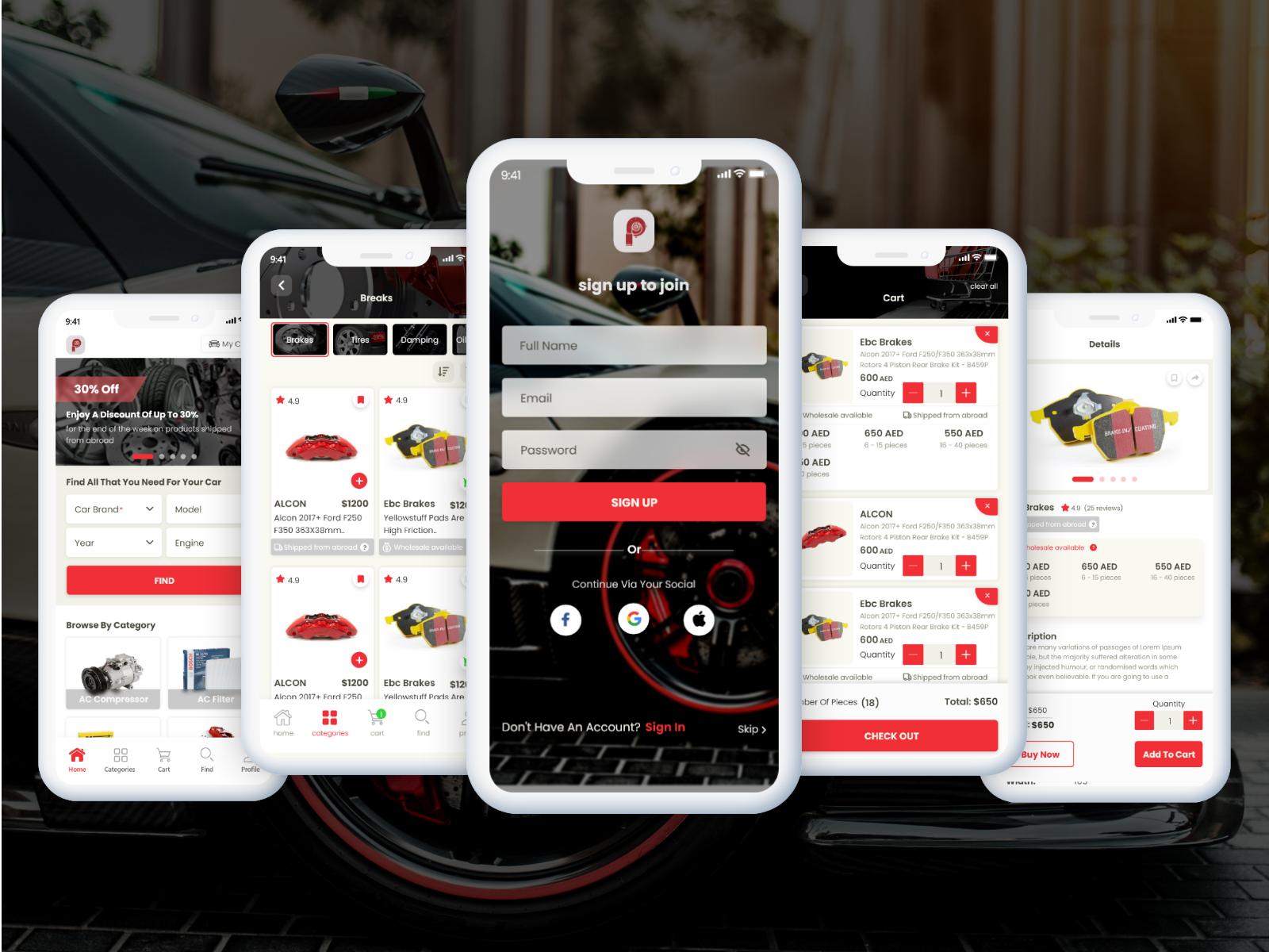 Car Parts App By Ahmed Adel On Dribbble