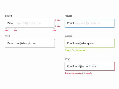 UI Elements - Text Input