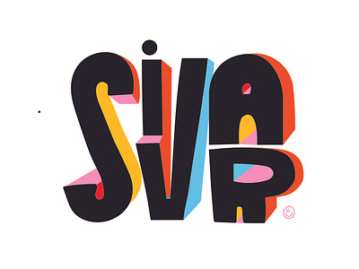 Sivar sign design illustration typography