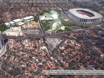 Aerial Rendering :: Conjunto Prisma . Mexico 2026