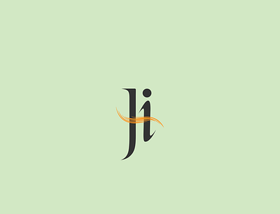 jibrows2 art eye eyebrows flat icon illustration ji jibrows logo logodesign minimal typography