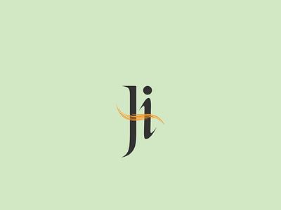 jibrows2 art eye eyebrows flat icon illustration ji jibrows logo logodesign minimal typography