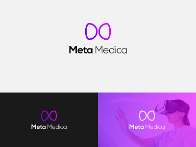 Meta Medica Logo design branding logo meta minimalist logo professional logo tachnology