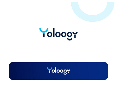 Yoloogy Logo design brand identity branding custom font logo design minimalist logo tech technology logo typography yoloogy