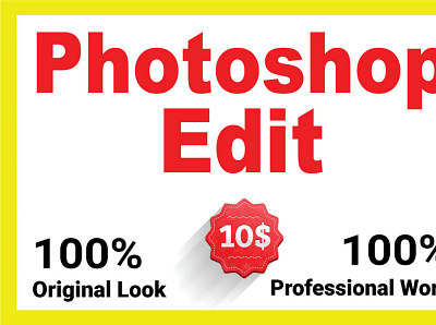 Photoshop Editing animation branding design flat flyer graphic design illustration photoshop poster typography vector