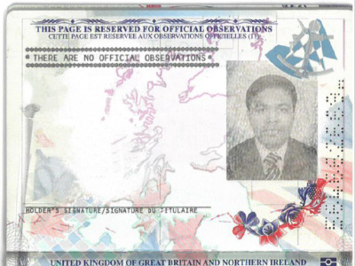 Pasport branding document graphic design pdf