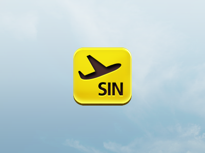 Changi Flights App Icon