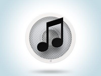 iTunes Alternative Icon apple icon itunes speaker