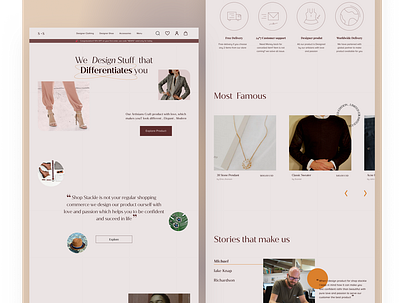 Shopstackle UI E-shop design illustration interfacedesign productdesign ui uidesign ux