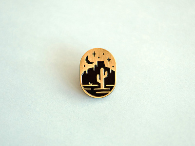 new pin!🌵 cactus desert enamel lapel pin