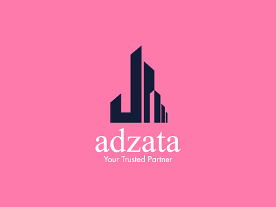 Adzata branding branding and identity branding design design flat illistrator logo minimal vector