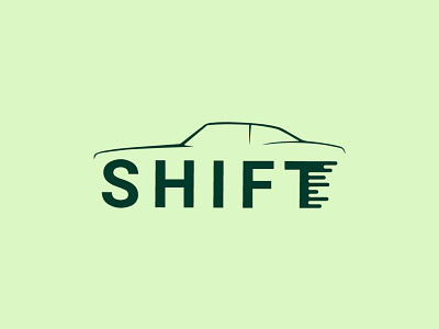 SHIFT branding branding and identity branding design design flat illistrator logo minimal vector