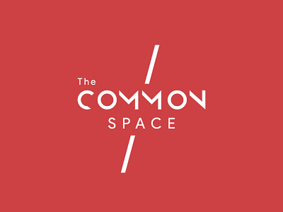 THE COMMON SPACE branding branding and identity branding design design flat illistrator logo minimal vector