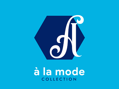 A LA MODE branding branding and identity branding design design flat illistrator logo minimal vector