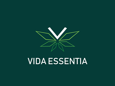 VIDA ESSENTIA branding branding and identity branding design design flat illistrator illustration logo minimal vector