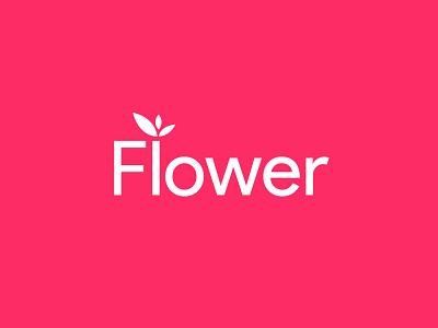 FLOWER branding branding and identity branding design design flat illistrator logo minimal vector