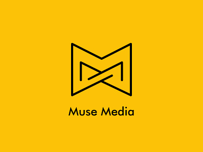 MUSE MEDIA branding branding and identity branding design design flat illistrator illustration logo minimal vector