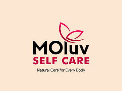 MOLUV SELF CARE branding branding and identity branding design design flat illistrator illustration illustrator logo minimal vector