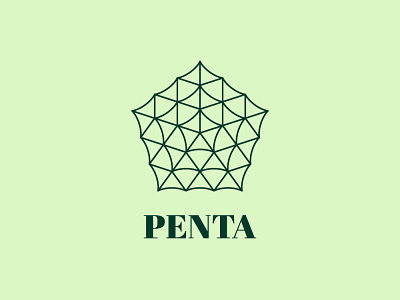 PENTA branding branding and identity branding design design flat illistrator illustration illustrator logo minimal vector