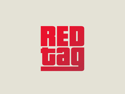 Red Tag branding branding and identity branding design design flat illustration logo minimal vector