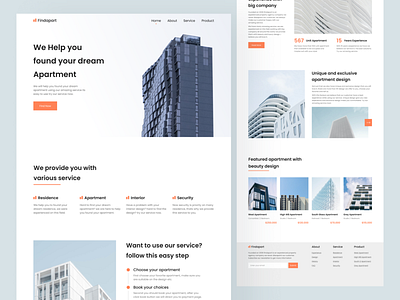 Findapart - Landing Page