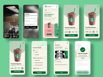 Starbucks redesign mobile app