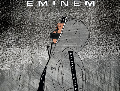 Eminem artwork branding design graphicdesign icon design illustraion illustration logo design poster design vector
