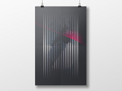 2am Poster abstract geometry graphic design lines poster