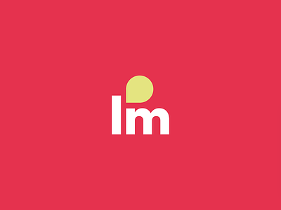 Language Meetings branding icon logo minimal typography