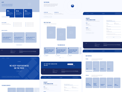 Cooking Wireframes