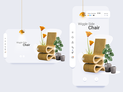 Ecommerce - Website & Mobile App app decoration design ecommerce home minimal mobile mobile app shopping shopping app typography ui ux webdesign website websites