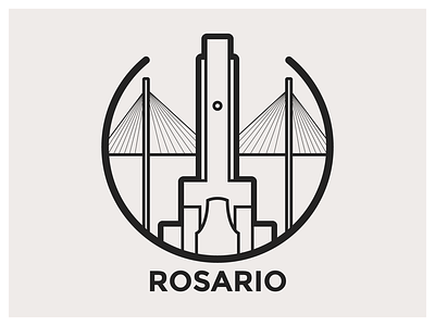 Rosario Icon argentina bandera city icon iconography landmark rosario santa fe south america