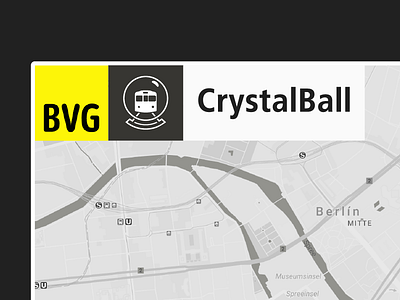 BVG Traffic App berlin bvg hackaton icon metro mobility subway train transit transport ui