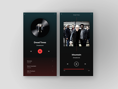 Daily UI #009 - Music Player