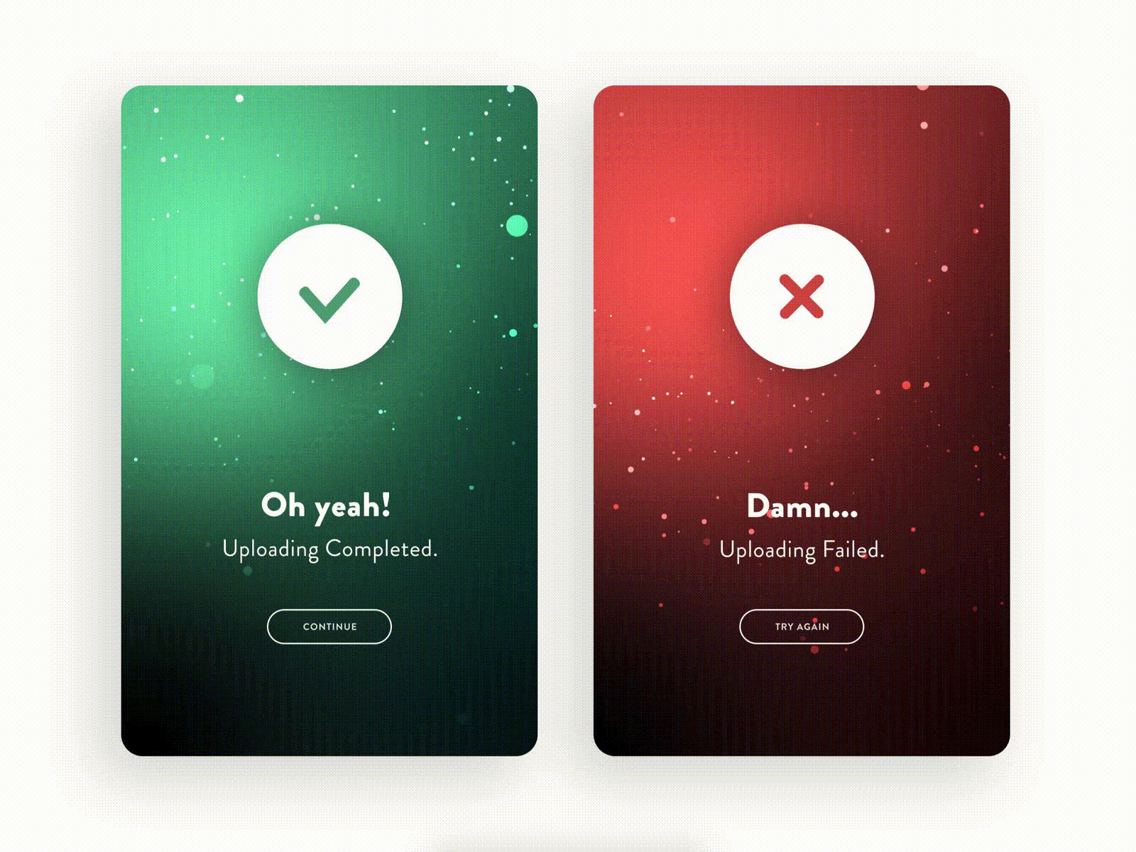 Daily UI #011 - Flash Message