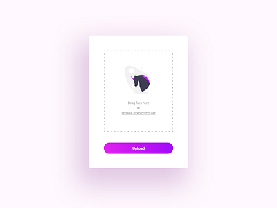 Daily UI #031 - Upload file