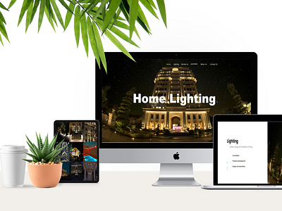 Web Design Home Lighting