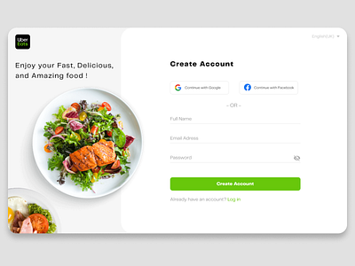 Daily UI #001 | Sign Up 001 daily ui dailyui design ui web