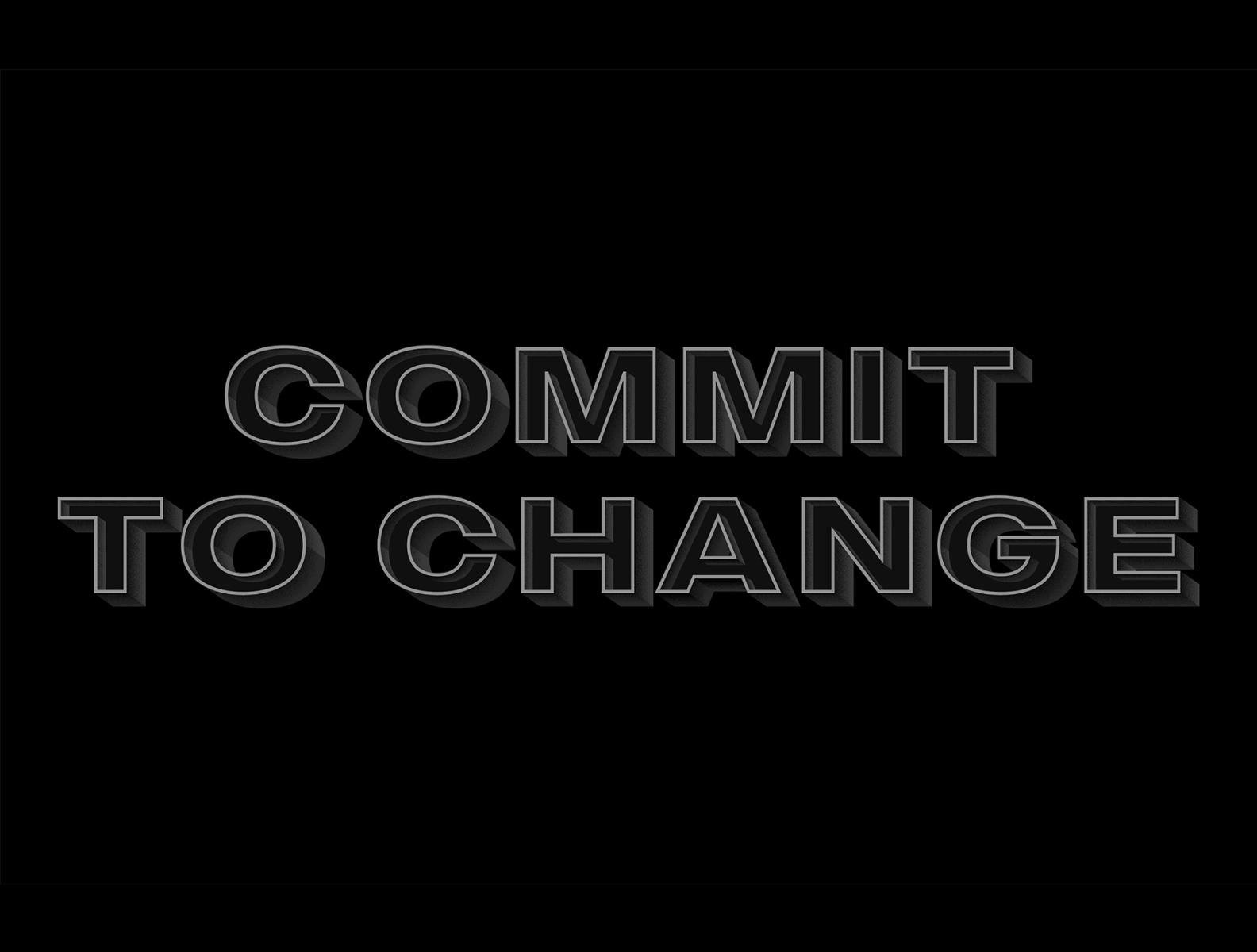 Commit to Change by Matthew Blick on Dribbble
