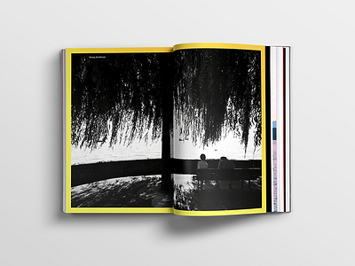 Inside spread of Schweiz picture-book graphic design photography print publication swiss swiss style switzerland