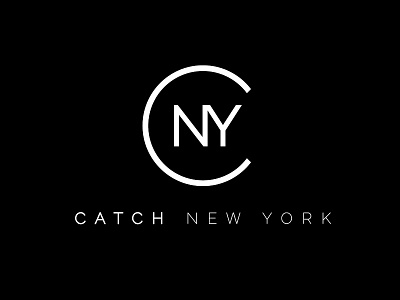 Logo for Fashion Label - Catch New York brand branding catch classic clean elegant fashion label logo new york