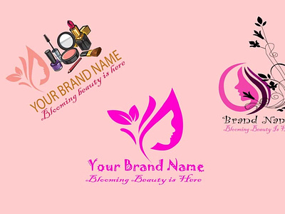 Beauty Shop Logos brand identity branding graphic design illustration logo logo design logodesign professional logo design unique logo