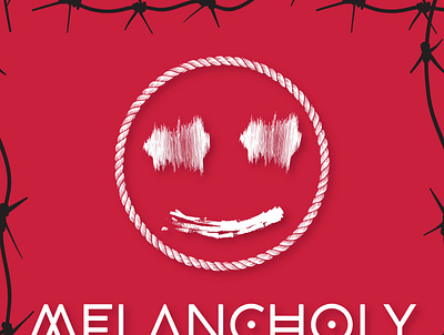 Album cover .Made this for an instrumental called 'melancholy" adobe illustrator design illustration logo vector vector art