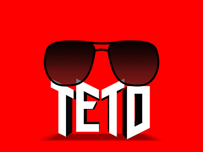 teto,made this logo for an artist adobe illustrator design illustration logo typography vector vector art