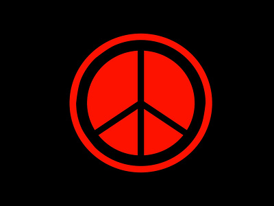 made this peace logo for a band page adobe illustrator branding design illustration logo typography vector vector art