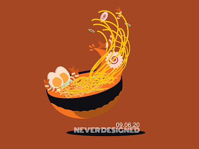 Cravings Satisfied: Ramen adobe artist design food foodie illustration illustrator llustration ramen street food